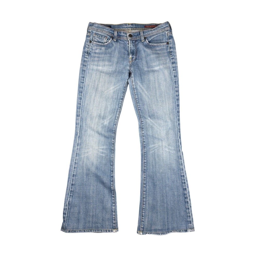 Y2K Citizens of Humanity Ingrid 002 Low Waist Flare Jeans Women 27 Light Wash